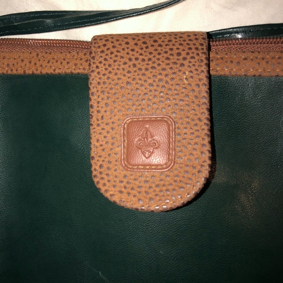 🤩💥💥GIFTED💥💥🥳 Brown and green crossbody bag. - Picture 5 of 7